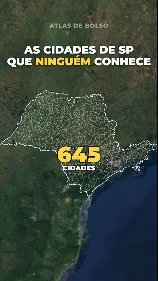 As cidades de São Paulo que ninguém conhece